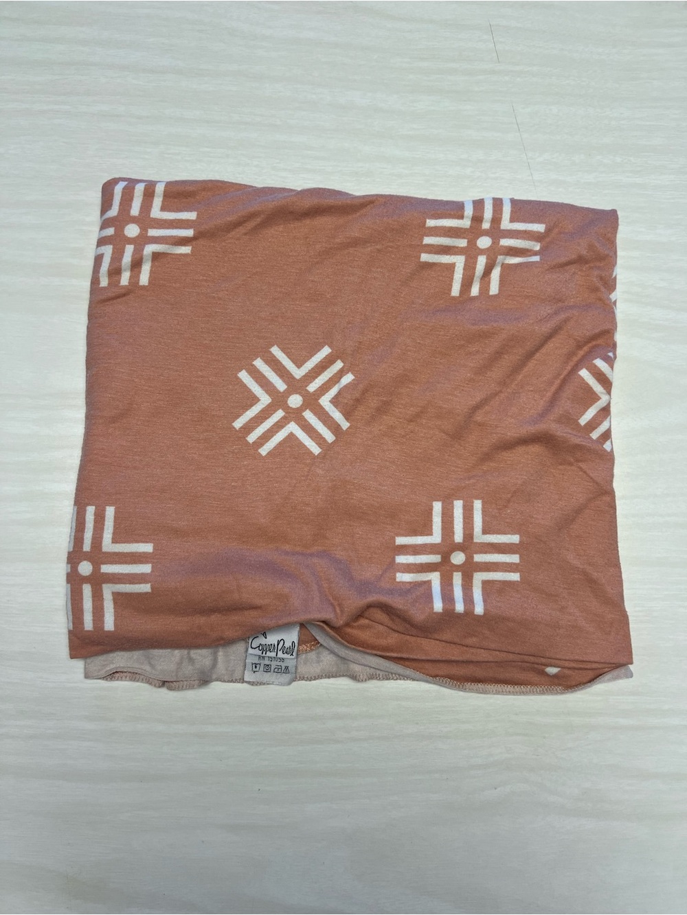 Copper Pearl Swaddle blanket